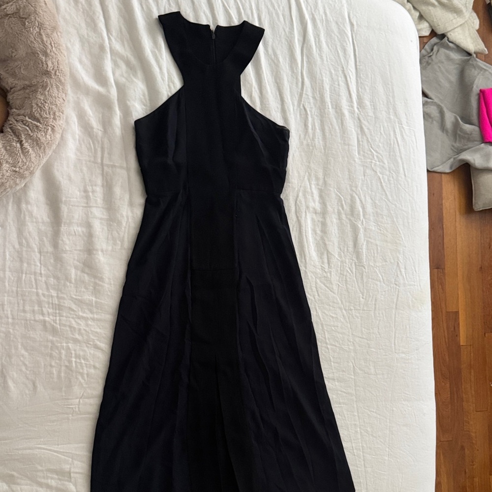 Chic Black Midi Dress